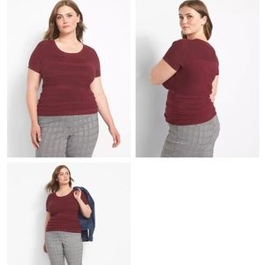 Lane Bryant Lightweight Burgundy Sweater